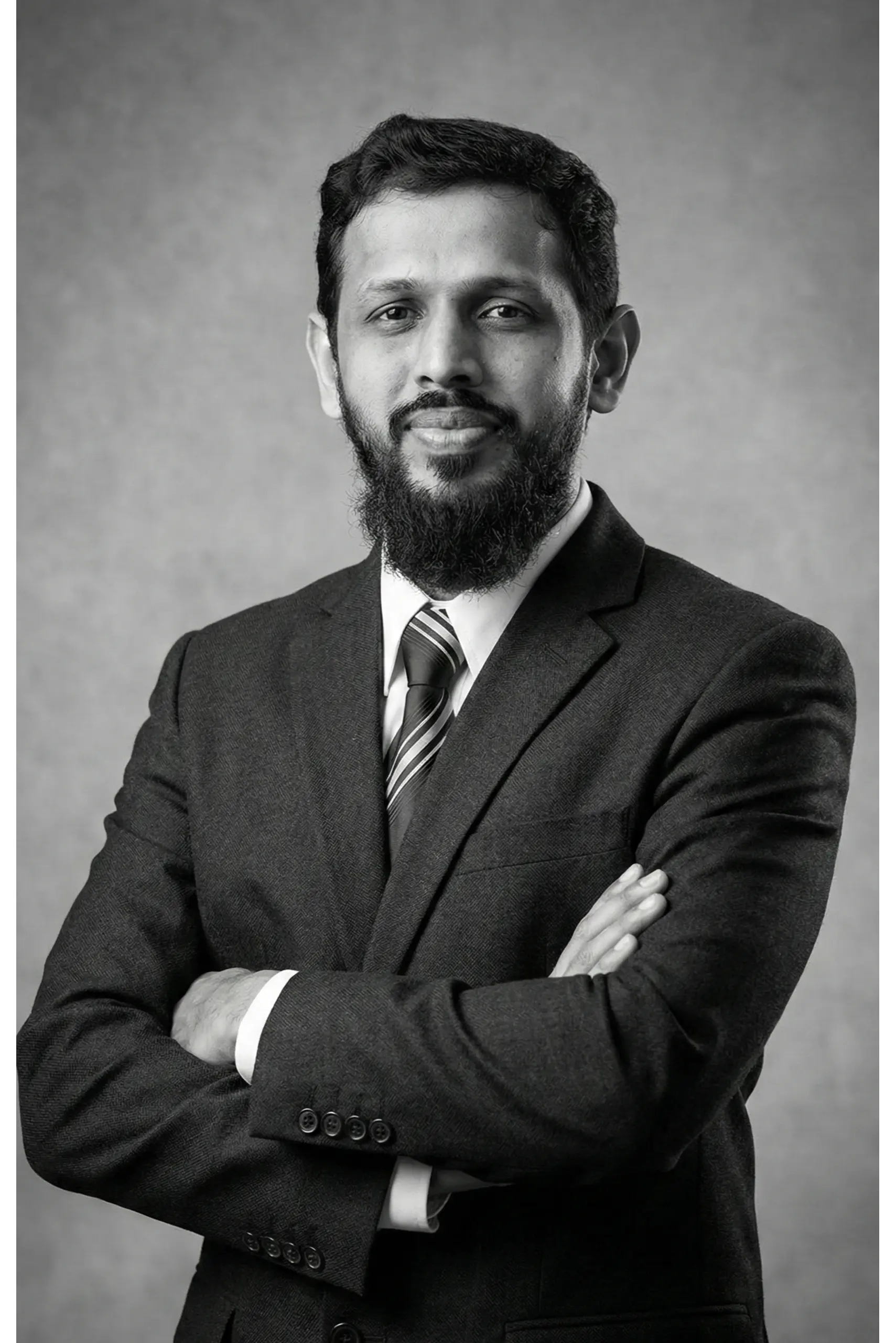 Dr Buraid Hashim at Medizone Traditional Health Care in Kannur